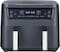 Dual Zone Air Fryer 2 Drawers,Oilless 6 Cooking Functions with Rapid Air Technology, Hot Air Convection Technology,Temperature,Touch Digital Display, Frying Grilling, Roasting &amp; Baking 2460W