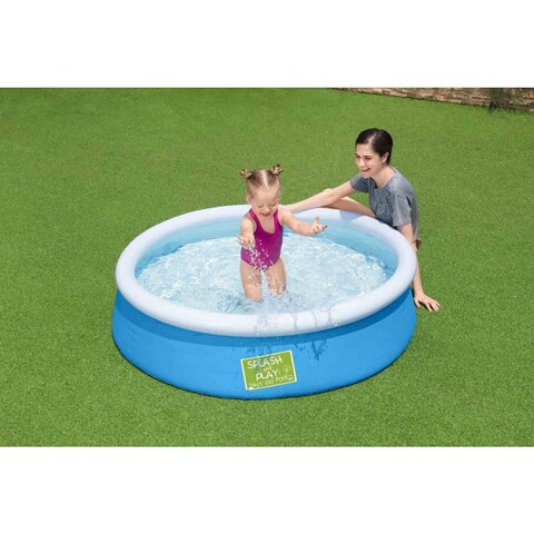 Bestway Splash And Play My First Fast Set Swimming Pool Blue 152x38cm