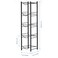 5 Tiers 5 Gallon Water Bottle Rack, Color Black