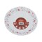 Borosil Larah Fluted Pentas Opal Soup Plate White 22.5cm