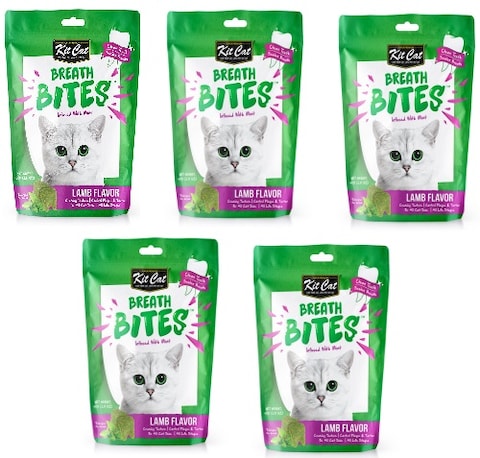 Kit Cat Breath Bites Lamb Flavor 5x60g