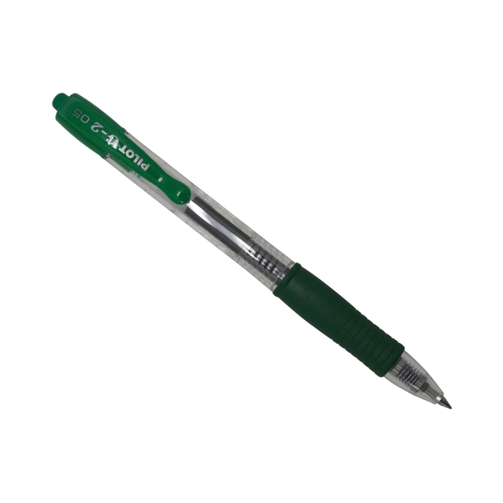 PILOT G2 05 Retractable Gel Rollerball 0.5mm Tip Green