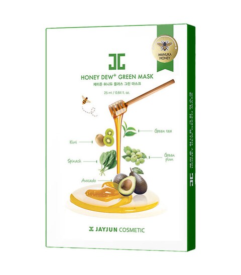 Jayjun Honey Dew Green Mask Pack 5Pcs