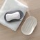 Generic Soap Case Holder, Draining Holder, Portable, Plastic, Simple Style Soap Box, Bathroom Accessories, Shower Soap holder, Grey - 1 Pcs