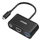 Anker 3-In-1 USB-C Adapter Hub Grey