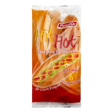 Pain D&#39;Or Hot Dog 330GR