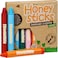 Honeysticks 100% Pure Beeswax Crayons, (8 Pack, Thins) Natural, Non Toxic, Safe For Toddlers, Kids And Children, Handmade In New Zealand, Older Children To Encourage Fine Motor Skills