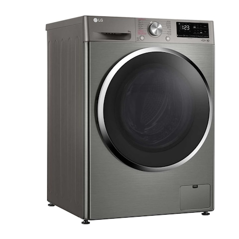 LG Vivace Front Loading Digital Full Automatic Washing Machine - 8 Kg - Silver - F4R3TYGCP