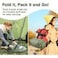 RAG&amp;SAK Outdoor Travel Camping Summer Camping Sleeping Bag 200g Warm Cold Envelope Hooded Soft Waterproof Camping Hiking Backpacking (Green)