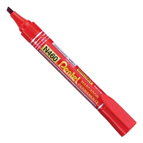 PERMANENT MARKER RED CHISEL