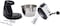 Mebashi Stand Mixer, 350W, ME-SBM1002, Black/Silver