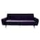 In House Montella 2 In 1 Sofabed Velvet Upholstered - Dark Purple