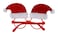 Santa Hat Glasses