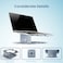 Remson Aluminum Laptop Stand Holder for Desk, 360 Rotating Aluminum Base, Compatible for MacBook12/13, MacBook Pro 13/15, MacBook Air 13, Lenovo, HP, Dell, Samsung and More Laptops from 13" - 17"