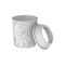 Cosmoplast IFHHDB003 Ceramic Round Dust Bins, Detachable Lid, for Waste Disposal, Office and Home Decor, 20&quot; x 26&quot;, Matte Finish