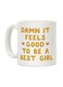 muGGyz Granddaughter Family Gives You Wings And Roots Coffee Mug White