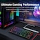 Redragon K552-RGB KUMARA RGB LED Backlit Mechanical Gaming Keyboard (Black)
