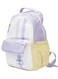 School Backpack For Girls, Made Of High Quality Nylon Blend, Violet