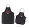 Giftmate It's Beginning to Taste Like Christmas Kitchen Apron Set (Black) Unisex Serving Cooking Apron   Apron for Kids   Chef Apron   Breathable Fabric Waterproof Oil Proof Apron   Unisex Apron