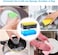 Doreen 2-in-1 Sponge Rack Shelf Soap Detergent Dispenser Pump Large Capacity with Sponge 1 Hand Operation (A, 5.1X3.35X3.5 Inches)