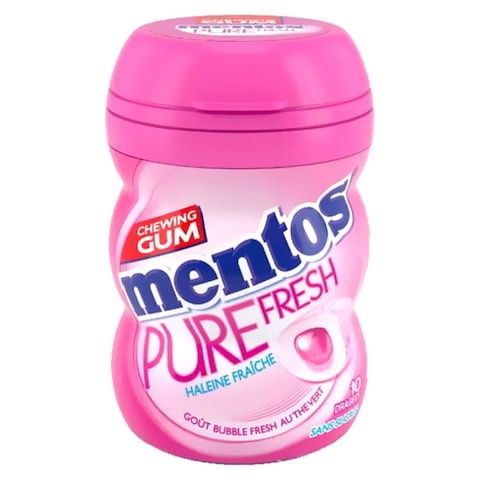 Mentos Bubble Pure Fresh Chewing Gum 20g x15