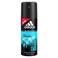 Adidas Ice Dive Eau De Toilette 100ml With Deodorant Body Spray 150ml Clear