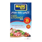 Buy Maog food storage bags size 10  35 bags in Saudi Arabia