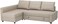 Karnak Convertible Sofa Cum Bed L-Shape Corner Sofa Plus Diwan Bed With Storage Box &amp; Cushion For Living Room, Home, Office, Apartment, Studio Room Size 215x150x75 Centimeters Ksb211
