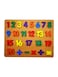 Wooden Numbers and  Alphabet   Puzzles Set Toddler Wood Learning Toys Preschool Education Puzzle Board Gifts for Kids