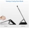 HYX New iPad Pro 12.9 Inch Case 2022(6th Gen)/2021(5th Gen)/2020(4th Gen) with Pencil Holder,Smart iPad Case [Auto Wake/Sleep] with Auto 2nd Gen Pencil Charging (Black)