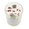 Prickly Pear Moonstone Crystal 'Peace' Candle, 100% Natural Soy Wax with Authentic Crystals, Comes in Glass Vessel with a burn time of 45 Hrs, 200g