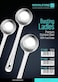 Royalford 34 Cm Stainless Steel Basting Ladle- Rf11484, Ideal For Cooking And Serving Food, Premium-Quality Ladle, Food-Grade, Elegant And Lightweight Design, Silver