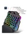 V100 35 Key Gaming Keyboard For PUBG/LOL/CS Gamer Black