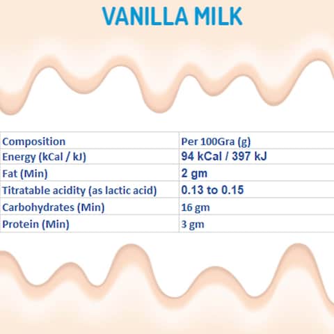 Lato UHT Vanilla Milk 125ml