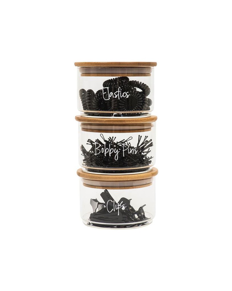 Little Storage Small Stackable Jar