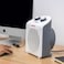 Geepas-Fan Heater With 2 Heat Setting, GFH28520, Adjustable Thermostat, Cold/Warm/Hot Wind Selection, Overheat Protection, Power Indicator Light