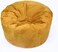 Luxe Decora Pluche Water Repellent Suede Bean Bag With Filling (Compact, MAndarin Orange)