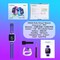 modio MK06 1.44 inch Kids Smart Watch With IP67 Waterproof Camera and Sim Card Slot Pink
