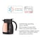 Borosil Vacuum Stainless Steel Teapot Black 500ml