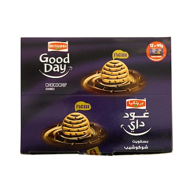 Britannia Good Day Choco Chip Cookies 44g x 12