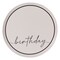 Champagne Noir Nude and Black Happy Birthday Paper Party Plates Pack of 8