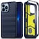 Spigen Geo Armor 360 [Full Body Protection] Designed for iPhone 13 Pro Max Case Cover with Built-in Screen Protector - Navy Blue
