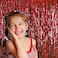 Foil Curtain, Red