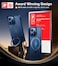 Torras UPRO Ostand Matte Series Ultra Magnetic for iPhone 15 Pro Max Case with  with Sturdy Stand, 12FT Military-Grade Shockproof &amp; Compatible with MagSafe Sleek Unbreakable Kickstand Case,Navy Blue