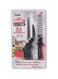 As Seen On Tv 3-In-1 Clever Cutter Knife And Cutting Board Silver/Black 14Centimeter
