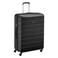 Delsey Lagos Double Cabin 4 Wheel Luggage Trolley Bag 76cm Black