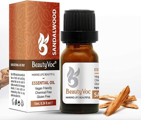 Beauty Voc Sandalwood Oil Organic &amp; Herbal Oils - 10ML