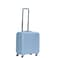 Single Hardside Spinner 4 Wheels Cabin Trolley Luggage With Number Lock 16 Inches