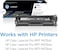 HP 312A Black Original Laserjet Toner Cartridge - Cf380A