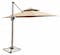 Oasis Casual 3x3m Aluminium Frame Khaki Color Umbrella With 60kg Marble Base